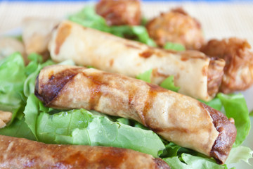 nems et bouchons frits