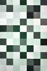 Seamless geometric wallpaper background (green tone)