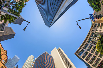 Obraz premium downtown Los Angeles