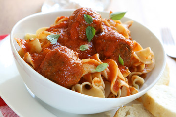 Pasta with Meatballs