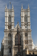 Fototapeta na wymiar Fasada Westminster Abbey