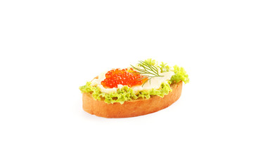 caviar sandwich