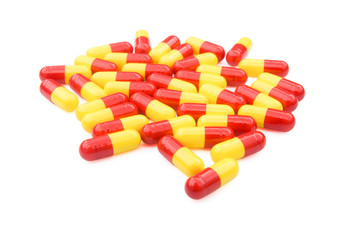 capsules with clipping path