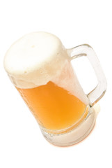 mug of bear overflow with clipping path