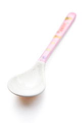 small spoon with clipping path