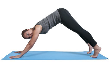 Woman Doing Yoga