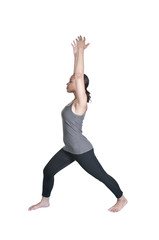 Fototapeta premium Woman Doing Yoga