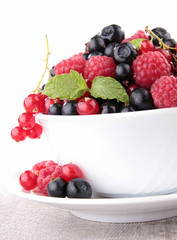bowl of berries