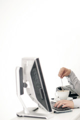 im Büro