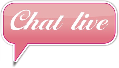 bouton chat live