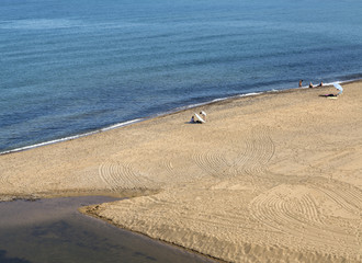 Beach in the east coast of Sardinia