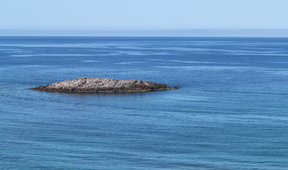 rocks in the east coast of Sardinia