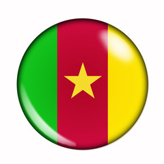 Button flag of Cameroon