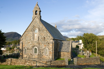 Fototapeta na wymiar Old Stone Church