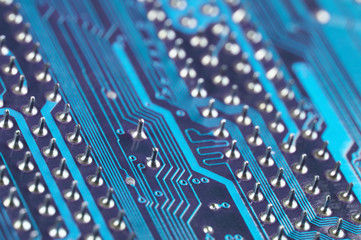 Circuit board close-up