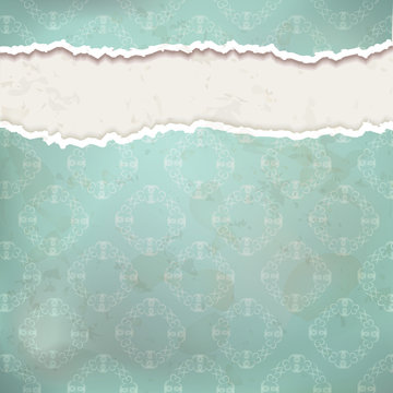 Old paper vector background in vintage style