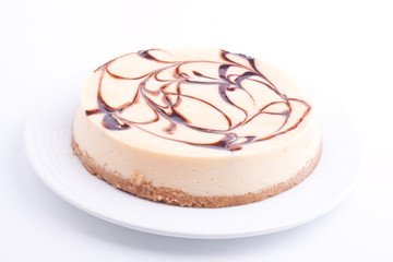 chocolate cheesecake