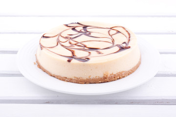 chocolate cheesecake