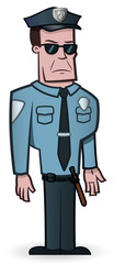 Police Officer - vector illustration