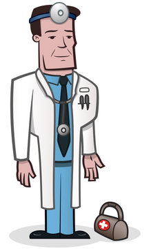 Doctor - vector illustration