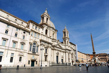 Fototapeta na wymiar Rom Piazza Navona