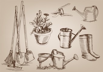 garden tools © la_puma