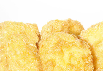 Fried chicken nuggets