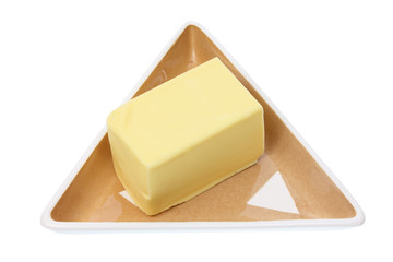 Butter on Plate