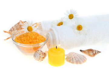 Beautiful spa setting