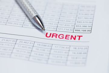 Obraz premium Urgent