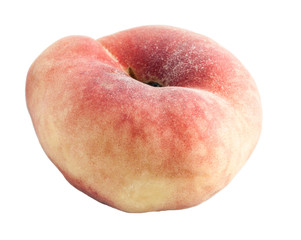 Peach with an unusual shape.