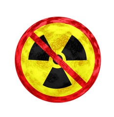 No Nuclear Symbol and texture