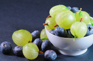 Mirtilli e Uva Spina