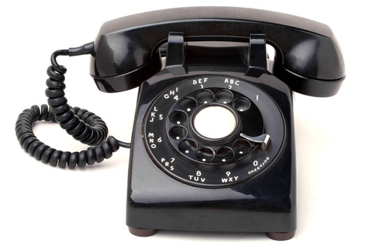 Black Vintage Phone