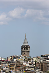 Obraz premium Galata tower, Istanbul, Turkey
