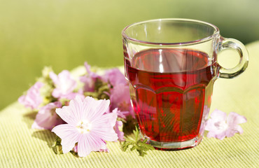 Malventee, mallow tea