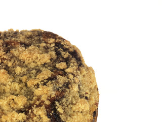 Blackcurrant and Apple Crumble Cake