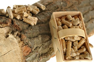 Eneuerbare Energie Holzpellets