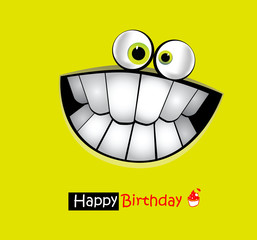 Happy Birthday Card smile