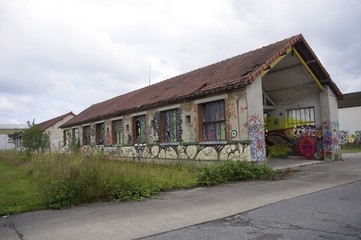 Un bâtiment de l'ancien arsenal à Rennes