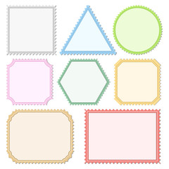 Color Postage Stamps