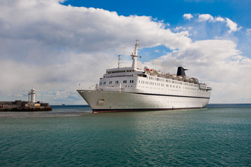 Fototapeta premium cruise liner