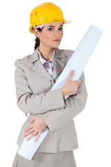 Confident businesswoman