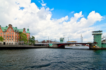 Naklejka premium Copenhagen bridge.