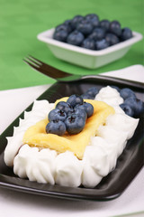 Blueberry cheese cake