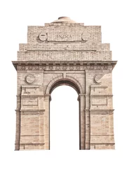 Foto op Canvas India Gate isolated on white © pikoso.kz
