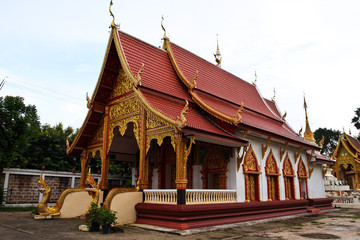 Fototapeta na wymiar Temples of northern Thailand.