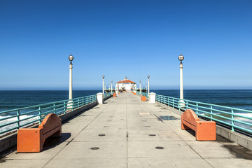 Fototapeta premium beautiful pier in California