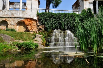 Water fall in Bila Tserkva