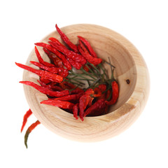 Chili in a wooden pounder